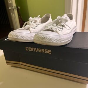 Converse Kids Classic White Sneakers